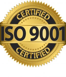 Certificate ISO9001