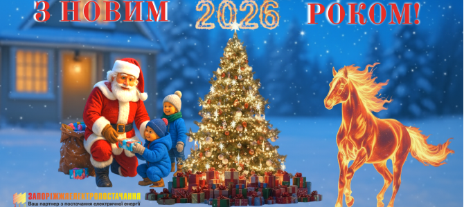 Вітаємо із Новим 2026 роком!