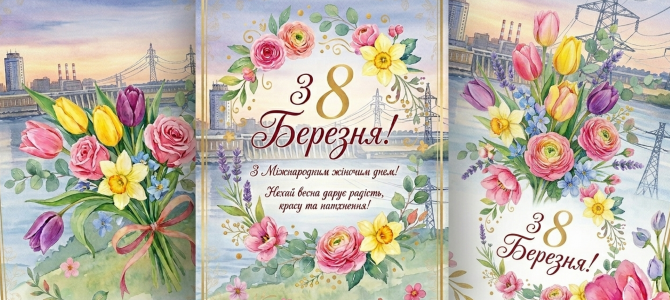 З МІЖНАРОДНИМ ЖІНОЧИМ ДНЕМ!