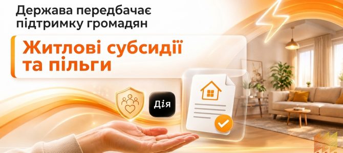 Субсидії та пільги на оплату електроенергії